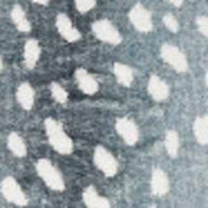 Homeroots 3' X 5' Grey Gazelle Print Shag Handmade Non Skid Area Rug  Polyester 491681