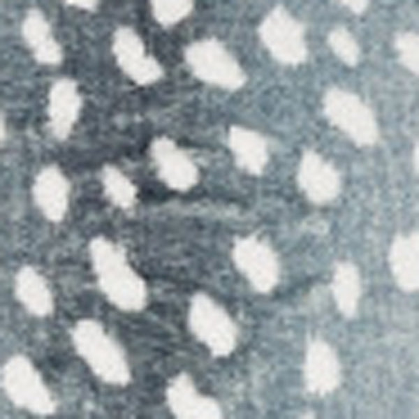 Homeroots 3' X 5' Grey Gazelle Print Shag Handmade Non Skid Area Rug  Polyester 491681