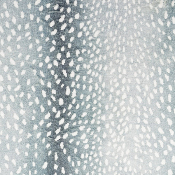 Homeroots 8' X 10' Grey Gazelle Print Shag Handmade Non Skid Area Rug  Polyester 491683