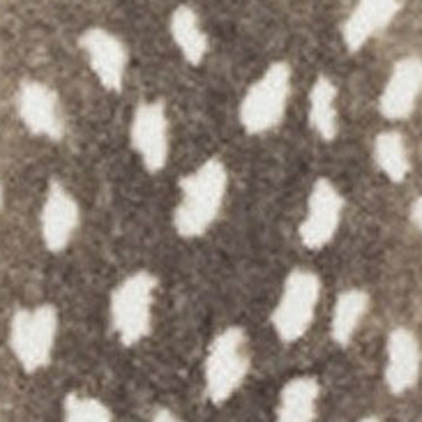 Homeroots 5' X 8' Beige Gazelle Print Shag Handmade Non Skid Area Rug  Polyester 491700