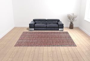 Homeroots 10' X 14' Pink Ombre Tufted Handmade Area Rug  Polyester 491727