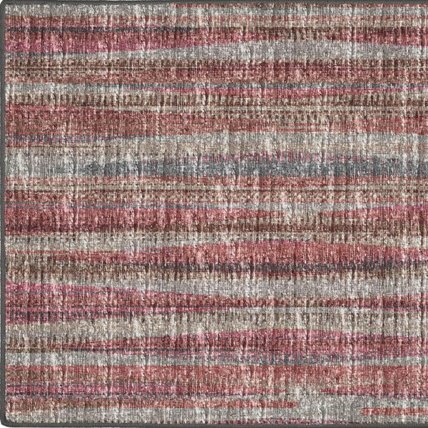 Homeroots 2' X 3' Pink Ombre Tufted Handmade Area Rug - Stylish Accent For Cozy Spaces, Soft & Chic Design 2' X 3' Polyester 491729