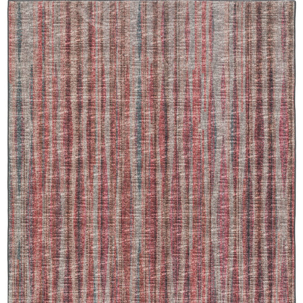 Homeroots 3' X 5' Pink Ombre Tufted Handmade Area Rug  Polyester 491732