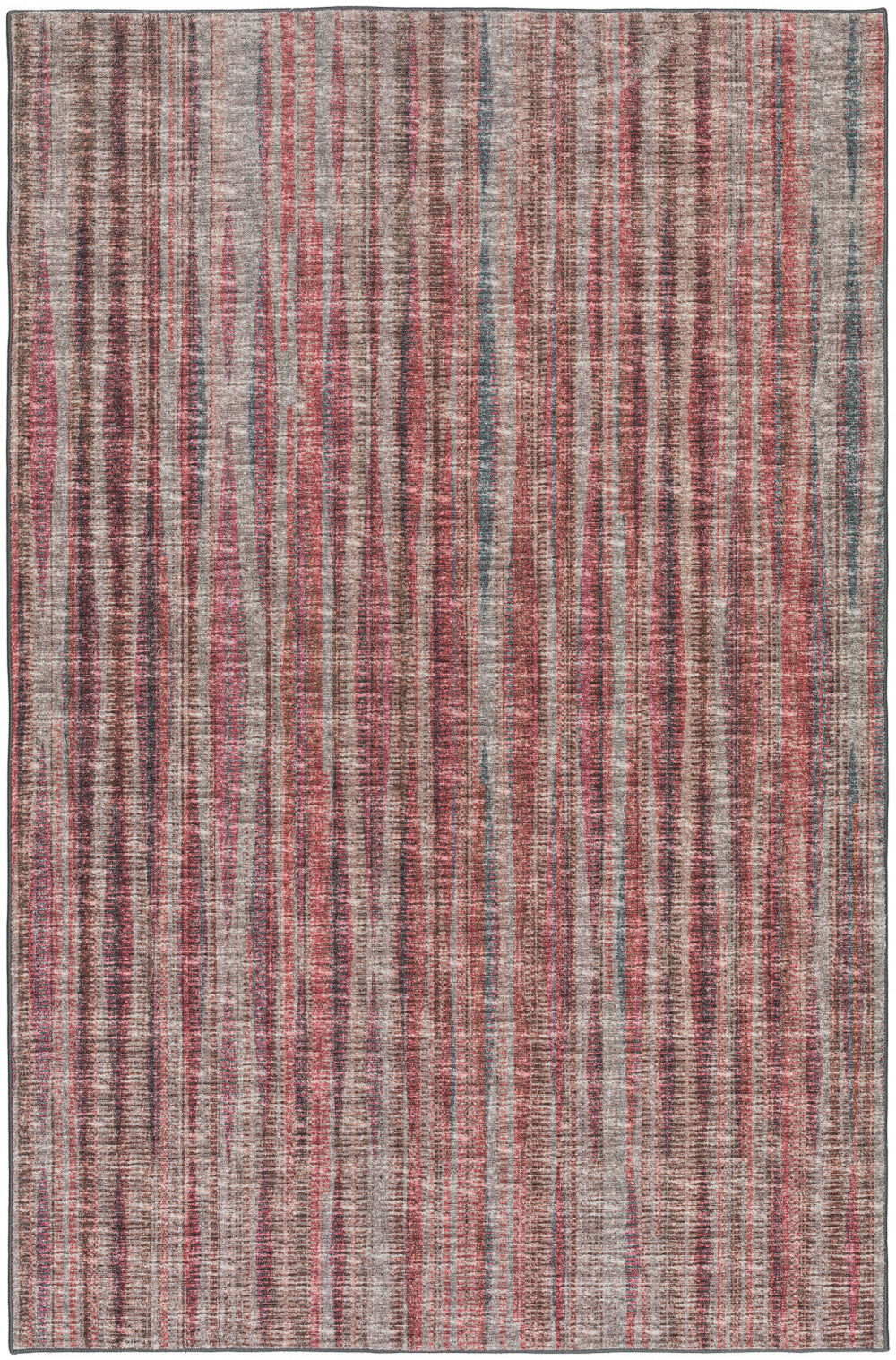 Homeroots 5' X 8' Pink Ombre Tufted Handmade Area Rug  Polyester 491734