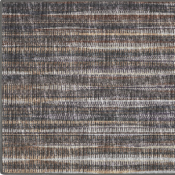 Homeroots 2' X 3' Brown Ombre Tufted Handmade Area Rug - Artistic Rectangle Design For Cozy Home Ambiance 2' X 3' Polyester 491740