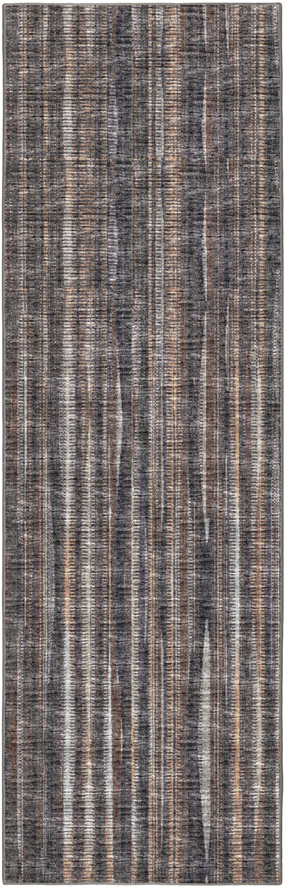 Homeroots 3' X 8' Brown Ombre Tufted Handmade Runner Rug  Polyester 491741