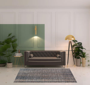 Homeroots 5' X 8' Brown Ombre Tufted Handmade Area Rug  Polyester 491745