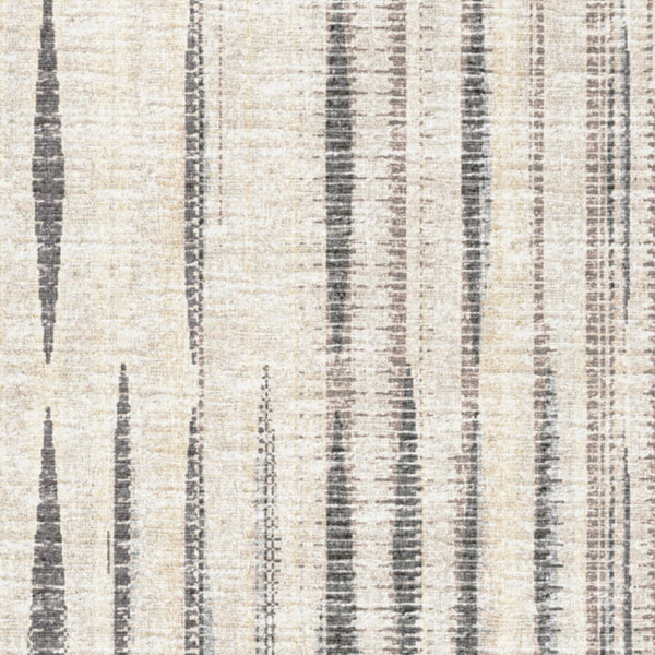 Homeroots 3' X 10' Ivory Ombre Tufted Runner Rug  Polyester 491753