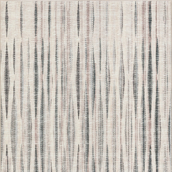 Homeroots 9' X 12' Ivory Ombre Tufted Handmade Area Rug  Polyester 491759