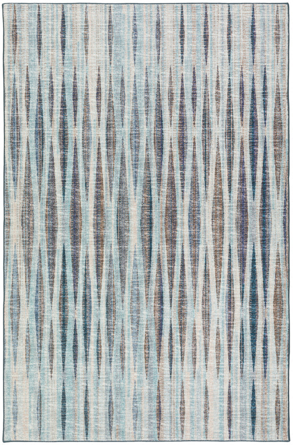 Homeroots 10' X 14' Blue Ombre Tufted Handmade Area Rug  Polyester 491760