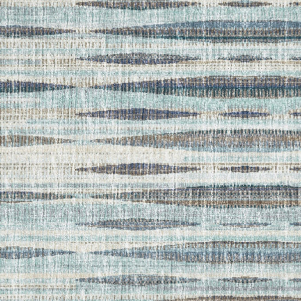 Homeroots 2' X 3' Blue Ombre Tufted Handmade Area Rug - Stylish Rectangle Design For Cozy Home Decor 2' X 3' Polyester 491762