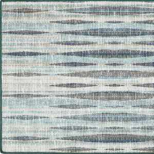 Homeroots 2' X 3' Blue Ombre Tufted Handmade Area Rug - Stylish Rectangle Design For Cozy Home Decor 2' X 3' Polyester 491762