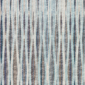 Homeroots 8' X 10' Blue Ombre Tufted Handmade Area Rug  Polyester 491768