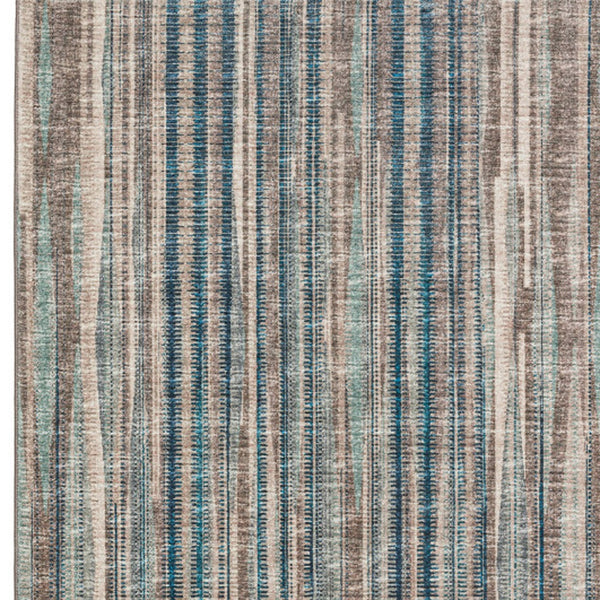 Homeroots 8' X 10' Brown Ombre Tufted Handmade Area Rug  Polyester 491779