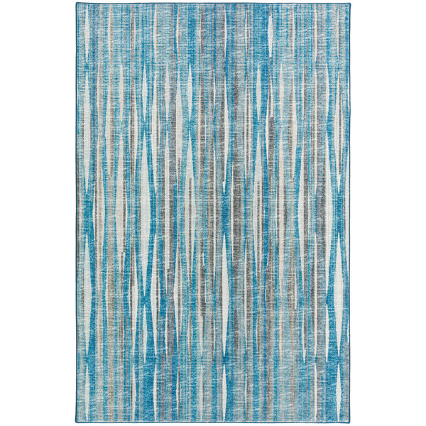 Homeroots 9' X 12' Blue Ombre Tufted Handmade Area Rug  Polyester 491792