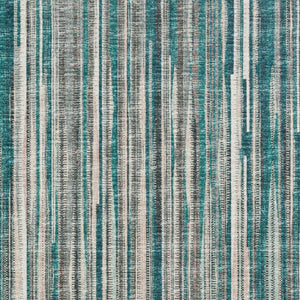 Homeroots 3' X 5' Blue Ombre Tufted Handmade Area Rug  Polyester 491798