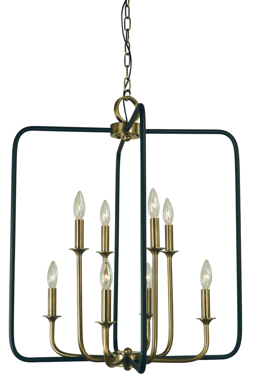 Framburg 8-light Chandelier In Elegant Design With Antique Appeal To Enhance Any Home Decor Style Polished Nickel Metal 4986 Pn
