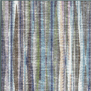 Homeroots 3' X 10' Purple Ombre Tufted Runner Rug  Polyester 491808