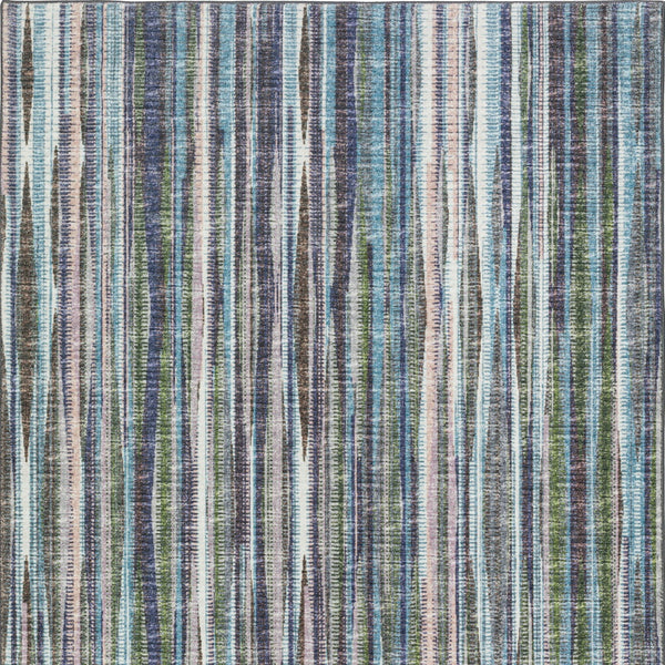 Homeroots 9' X 12' Purple Ombre Tufted Handmade Area Rug  Polyester 491814