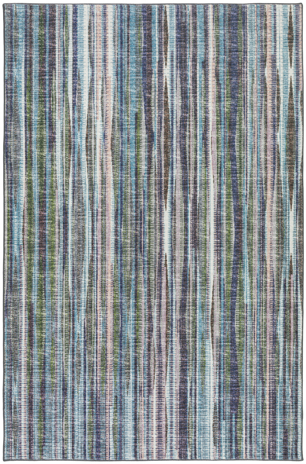 Homeroots 9' X 12' Purple Ombre Tufted Handmade Area Rug  Polyester 491814