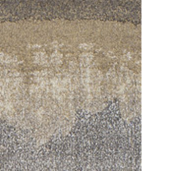 Homeroots 10' X 13' Brown And Ivory Abstract Area Rug  Polypropylene 491902