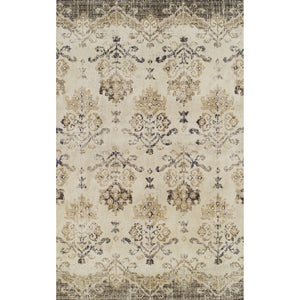 Homeroots 10' X 13' Beige And Brown Oriental Area Rug  Polypropylene 491914