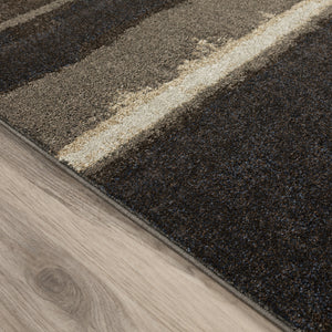 Homeroots 10' X 13' Beige And Brown Abstract Area Rug  Polypropylene 491922