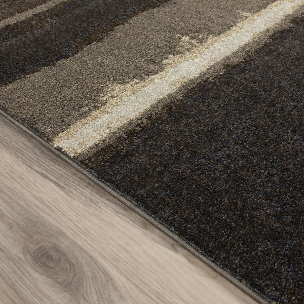 Homeroots 10' X 13' Beige And Brown Abstract Area Rug  Polypropylene 491922