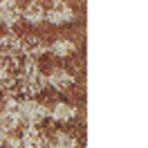 Homeroots 3' X 5' Red And Beige Oriental Area Rug  Polypropylene 491927