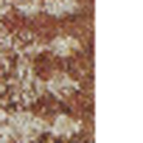 Homeroots 5' X 8' Red And Beige Oriental Area Rug  Polypropylene 491928