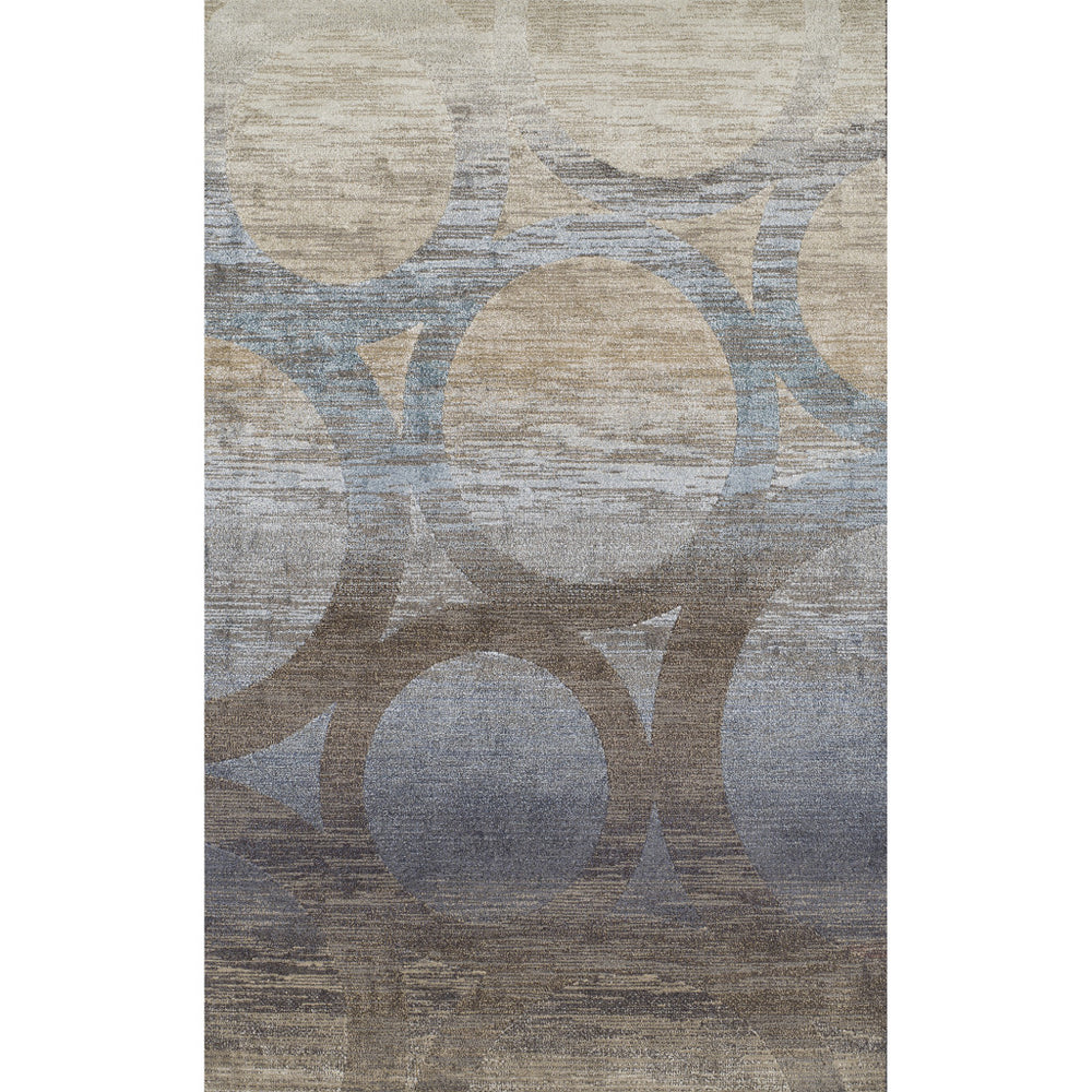 Homeroots 10' X 13' Brown And Beige Abstract Area Rug  Polypropylene 491954