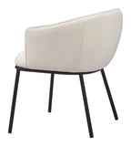 Essen Dining Chair Ivory 110101 Zuo Modern