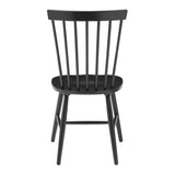 OSP Home Furnishings Eagle Ridge Dining Chair Black