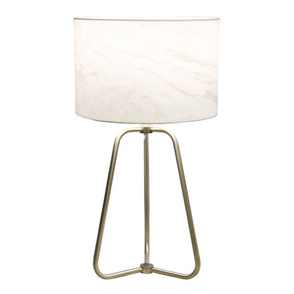 English Elm Ashcroft Furniture - New Stylish Modern Desk Lamp With Marble Shade & Bronze Base - Perfect For Bedside & Home Office Decor B183P315078