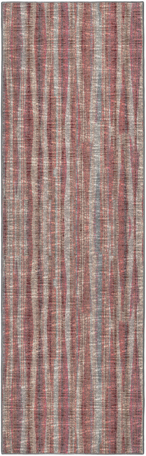 Homeroots 3' X 12' Pink Ombre Tufted Handmade Runner Rug  Polyester 493034