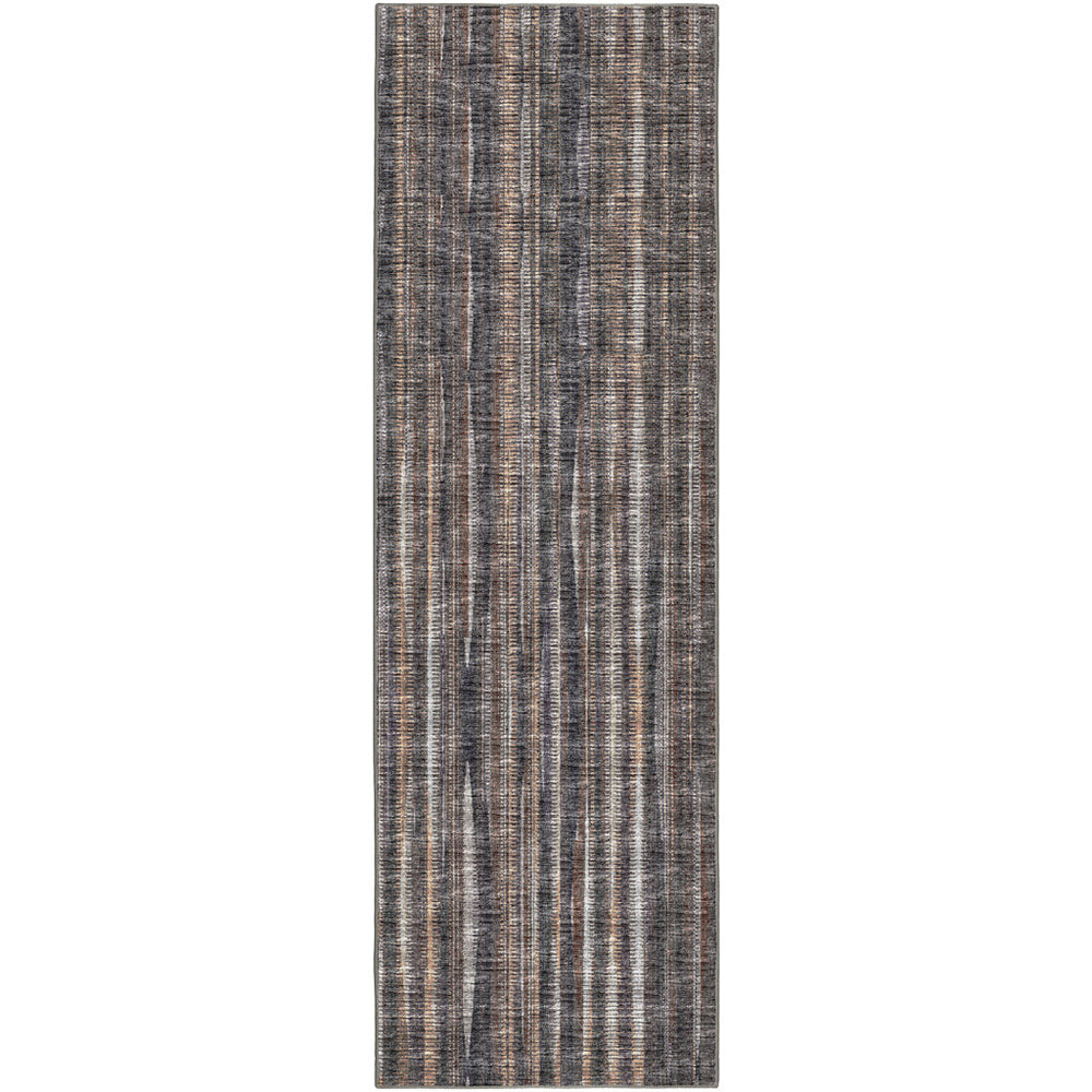 Homeroots 3' X 12' Brown Ombre Tufted Handmade Runner Rug  Polyester 493036