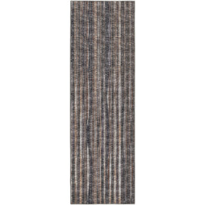 Homeroots 3' X 12' Brown Ombre Tufted Handmade Runner Rug  Polyester 493036