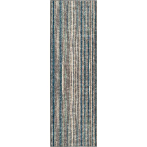 Homeroots 12' Brown And Beige Ombre Hand Tufted Runner Rug  Polyester 493042