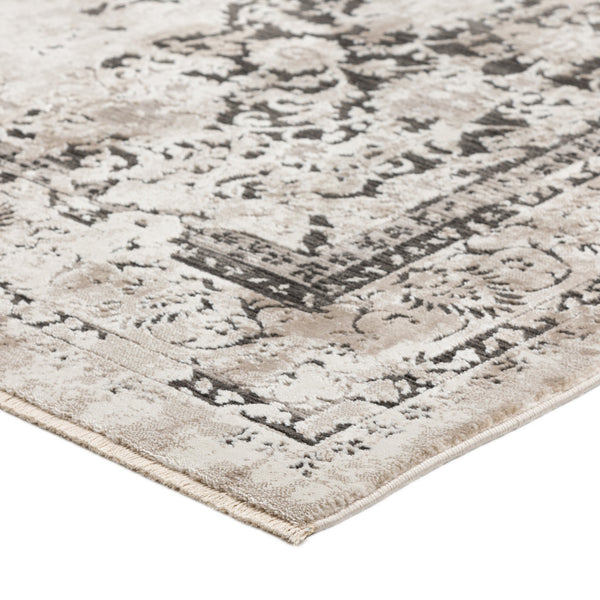 Homeroots 5' X 8' Black Oriental Area Rug With Fringe  Polyester 493101