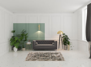 Homeroots 5' X 8' Black Oriental Area Rug With Fringe  Polyester 493101