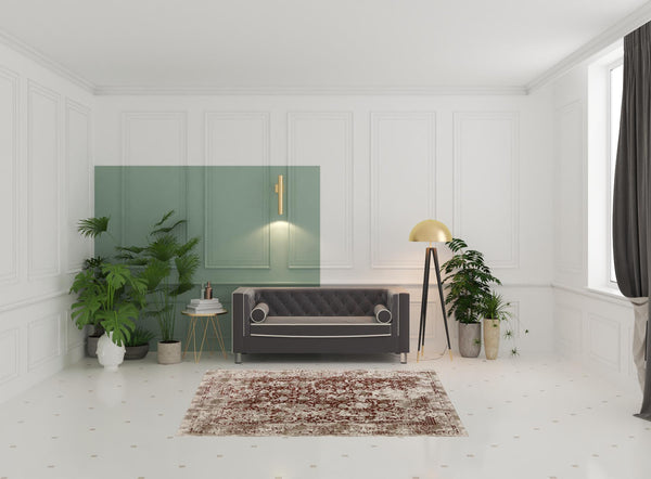 Homeroots 5' X 8' Red Oriental Area Rug With Fringe  Polyester 493105