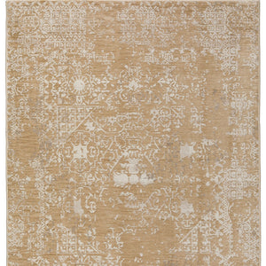 Homeroots 3' X 5' Beige Oriental Area Rug With Fringe  Polyester 493112