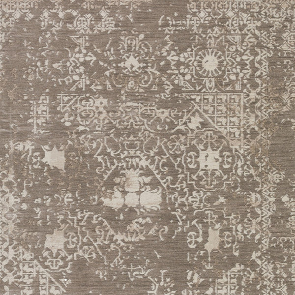 Homeroots 5' X 8' Gray Oriental Area Rug With Fringe  Polyester 493121