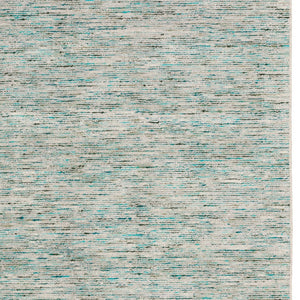 Homeroots 10' Green Round Wool Hand Loomed Handmade Area Rug  Wool 493134