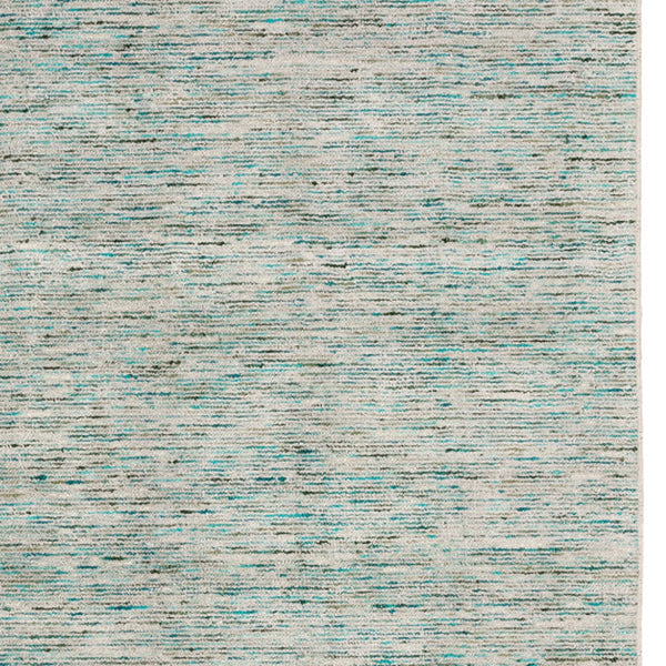 Homeroots 12' X 15' Green Wool Hand Loomed Handmade Area Rug  Wool 493137