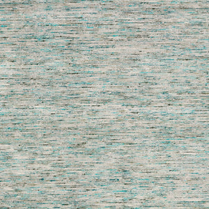 Homeroots 4' Green Round Wool Hand Loomed Handmade Area Rug  Wool 493149