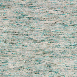 Homeroots 4' Green Square Wool Hand Loomed Handmade Area Rug  Wool 493150