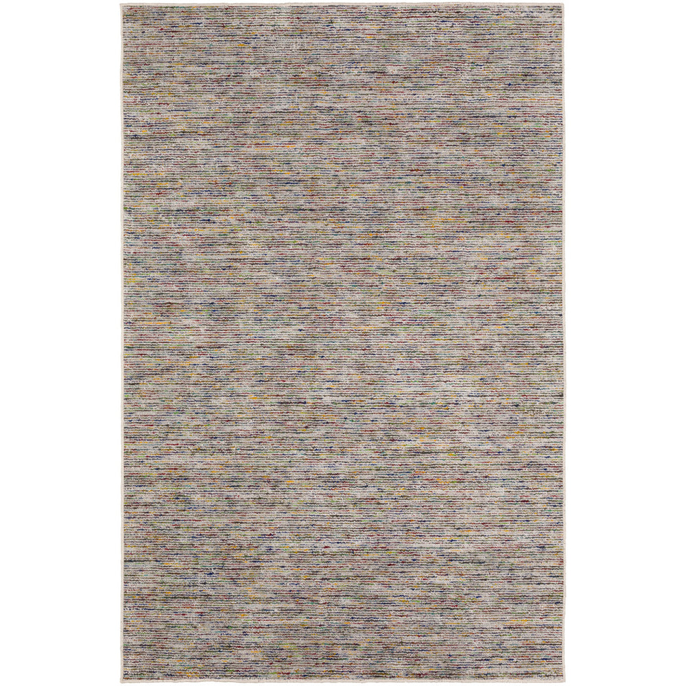 Homeroots 12' Octagon Gray And Yellow Octagon Wool Hand Loomed Area Rug  Wool 493165