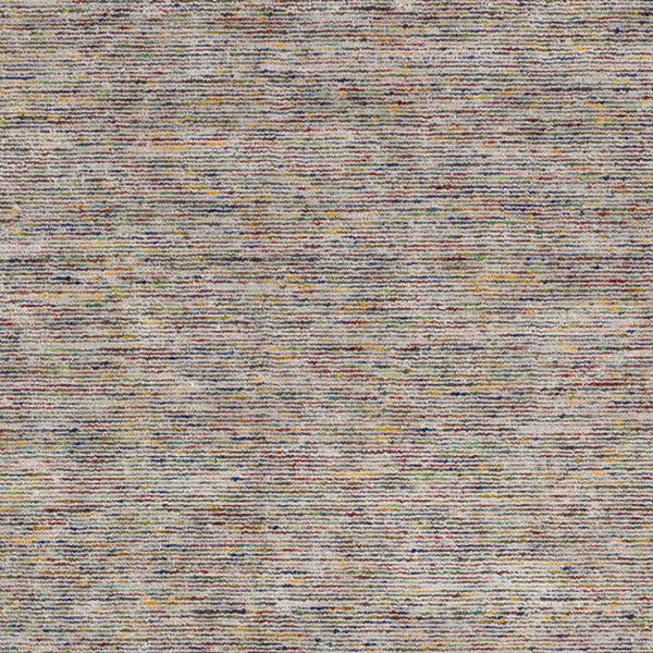 Homeroots 5' X 8' Grey Blue And Yellow Wool Hand Loomed Handmade Area Rug  Wool 493180