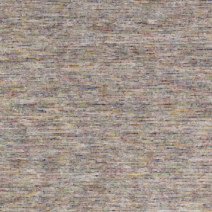 Homeroots 6' X 9' Grey Blue And Yellow Wool Hand Loomed Handmade Area Rug  Wool 493182